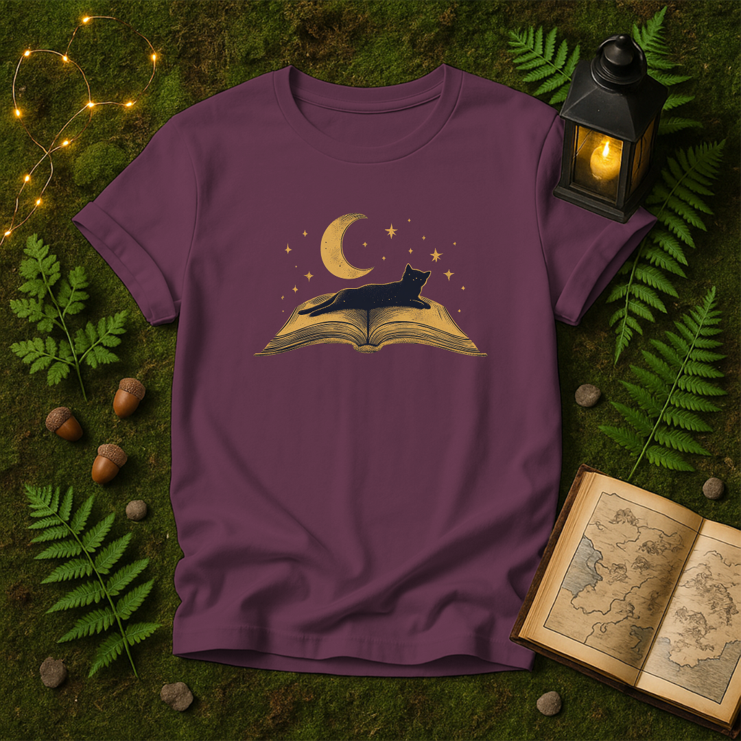 DESIGN 144 - CAT SLEEPING ON A BOOK VINTAGE