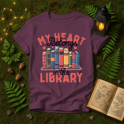 715 - MY HEART BELONGS IN THE LIBRARY