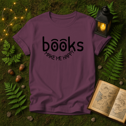 DESIGN 538 - BOOKS MAKE ME HAPPY