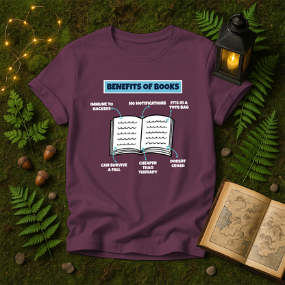 DESIGN 329 - BENEFITS OF BOOKS