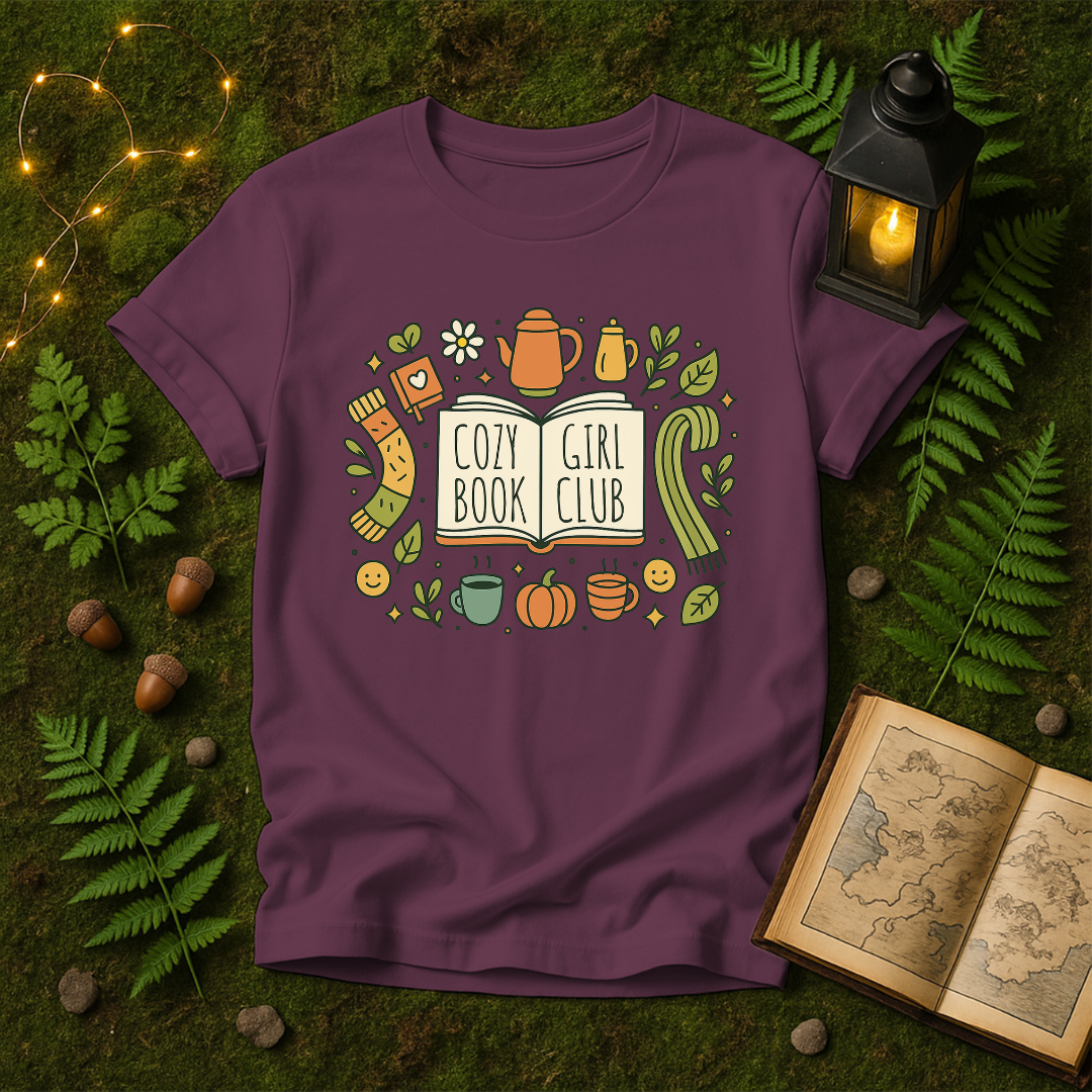 DESIGN 496 -  COZY GIRL BOOK CLUB