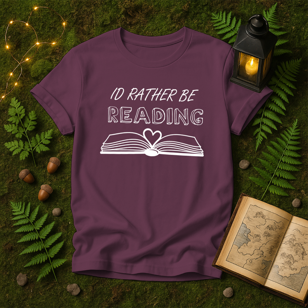 DESIGN 61 - ID RATHER BE READING