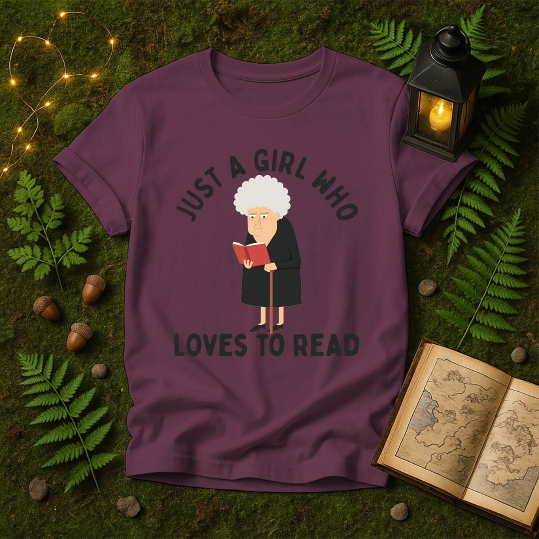 1089 - JUST A GIRL WHO LOVES TO READ