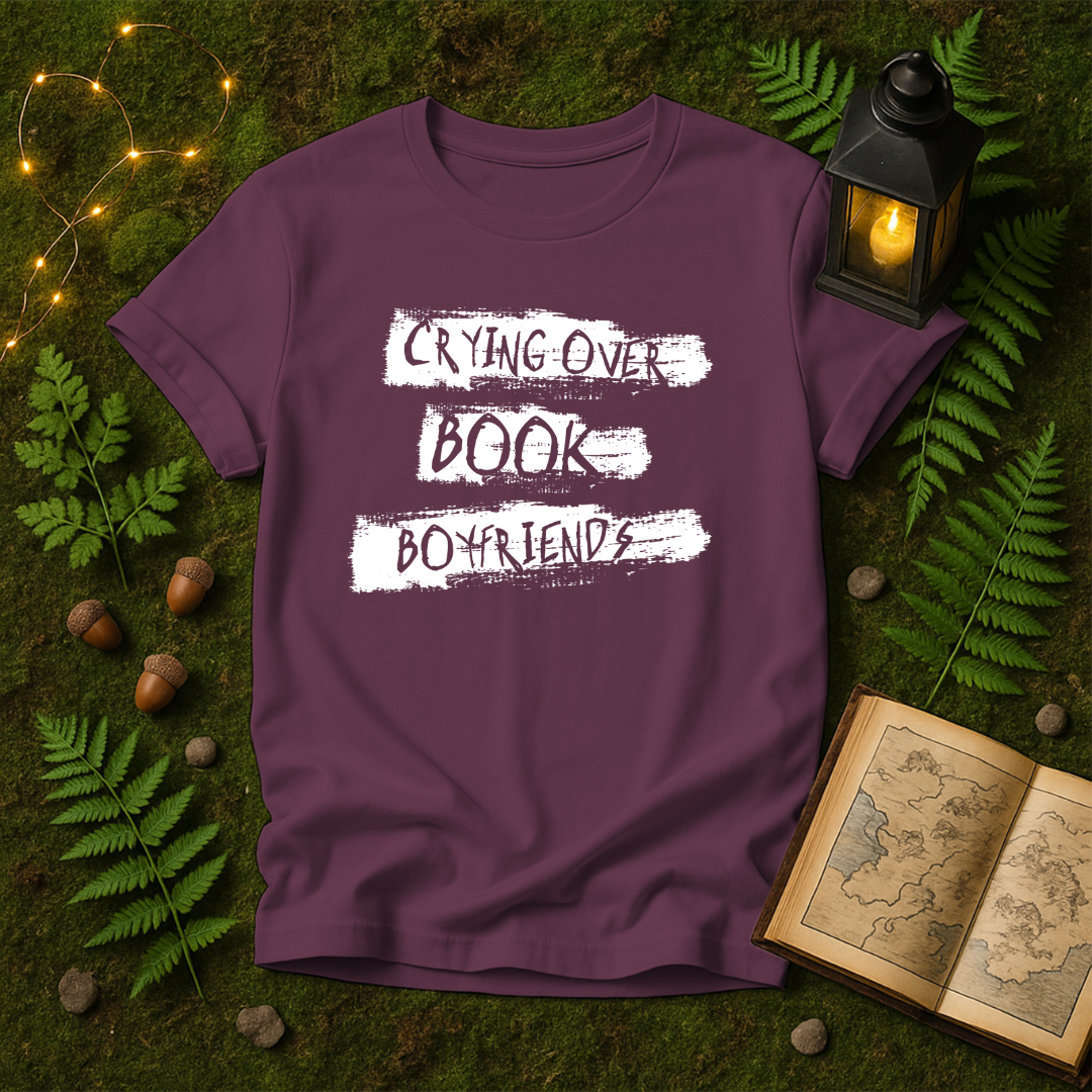 DESIGN 99 - CRYING OVER BOOK BOYFRIENDS