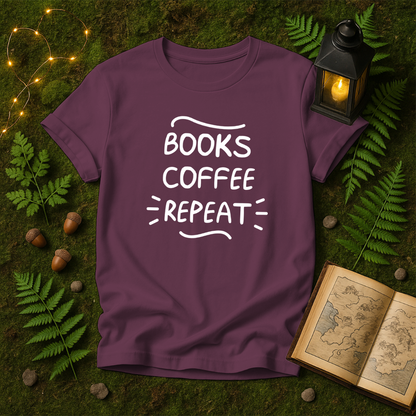 DESIGN 127 - BOOKS COFFEE REPEAT