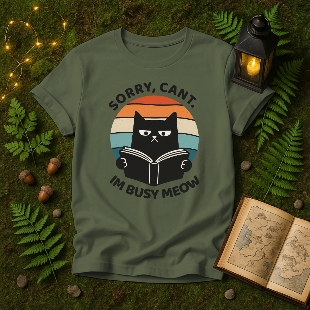 DESIGN 424 - BUSY MEOW