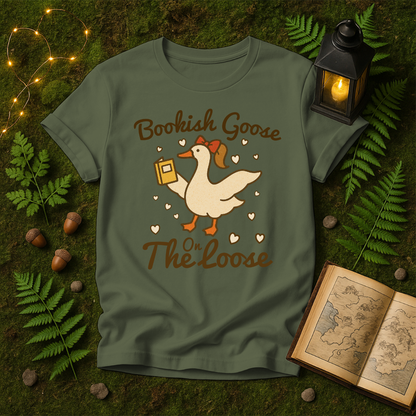 DESIGN 430 - BOOKISH GOOSE ON THE LOOSE