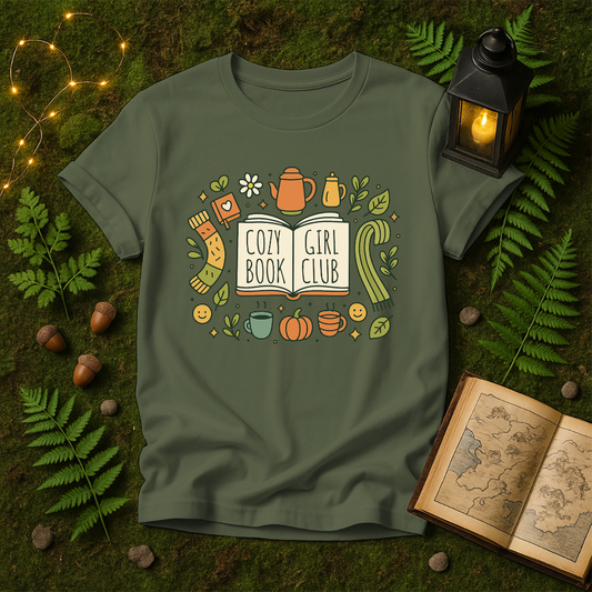 DESIGN 496 -  COZY GIRL BOOK CLUB