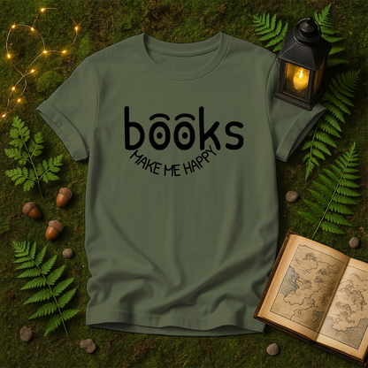 DESIGN 538 - BOOKS MAKE ME HAPPY