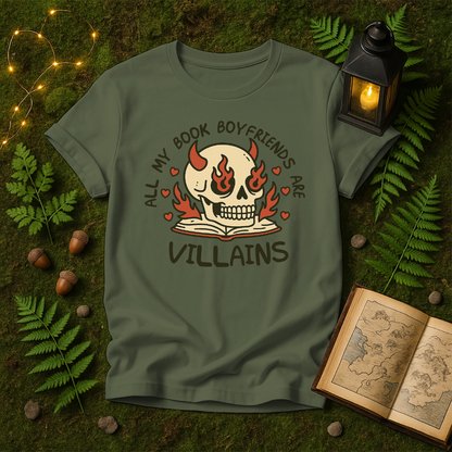 DESIGN 417 - ALL MY BOOK BOYFRIENDS ARE VILLAINS