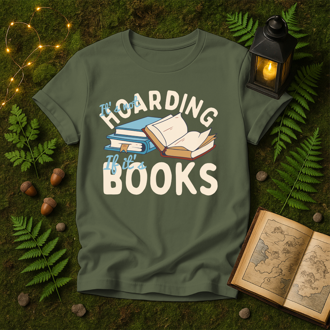 831 - ITS NOT HOARDING IF ITS BOOKS