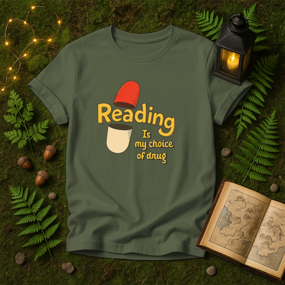 DESIGN 537 - READING IS MY CHOICE OF DRUG