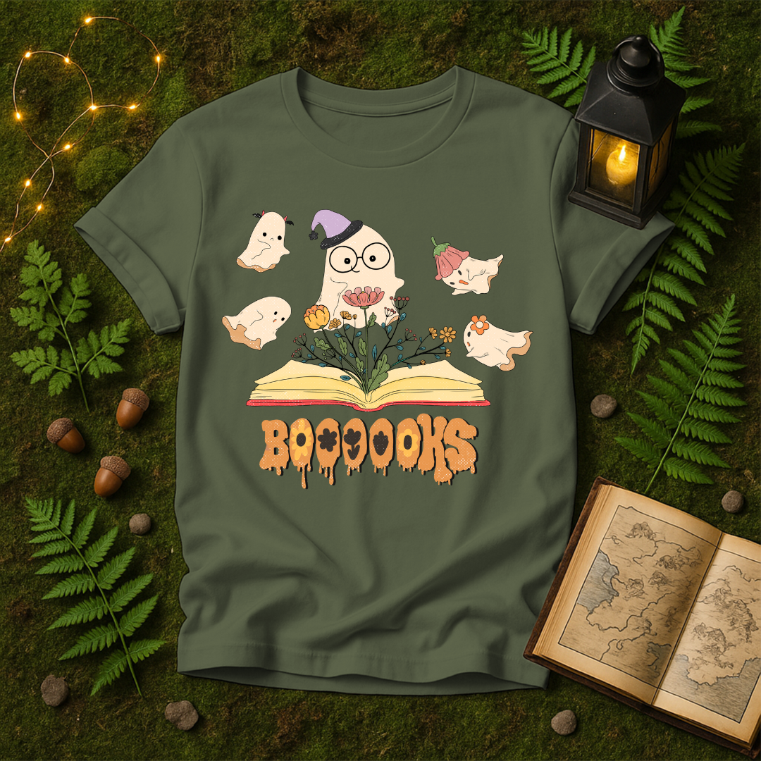 1064 - SPOOKY FLORAL BOOKS