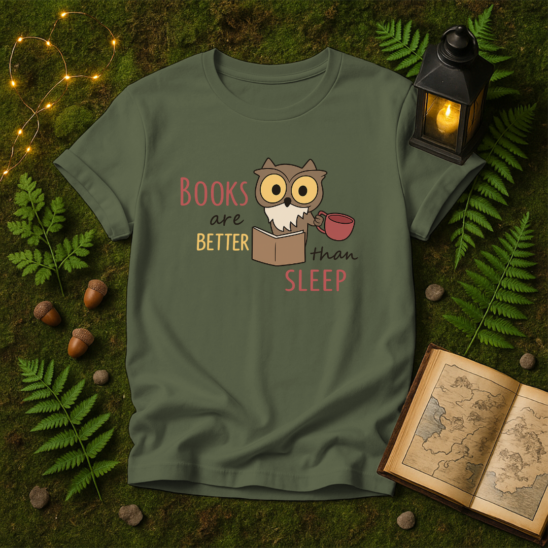 DESIGN 299 - BOOKS ARE BETTER THAN SLEEP