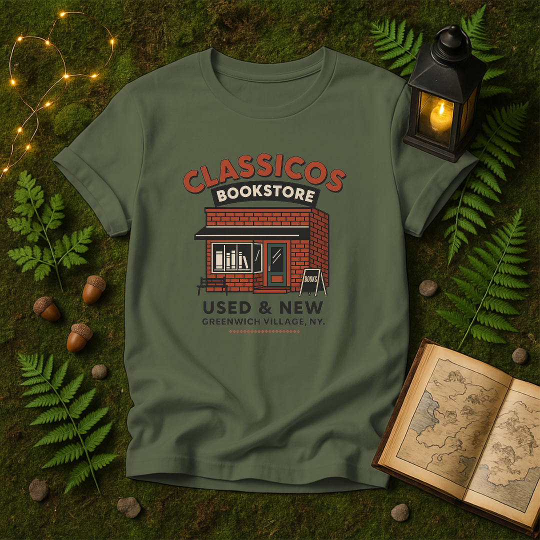 DESIGN 291 - CLASSICOS BOOKSTORE USED & NEW GREENWICH VILLAGE, NY