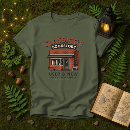 DESIGN 291 - CLASSICOS BOOKSTORE USED & NEW GREENWICH VILLAGE, NY