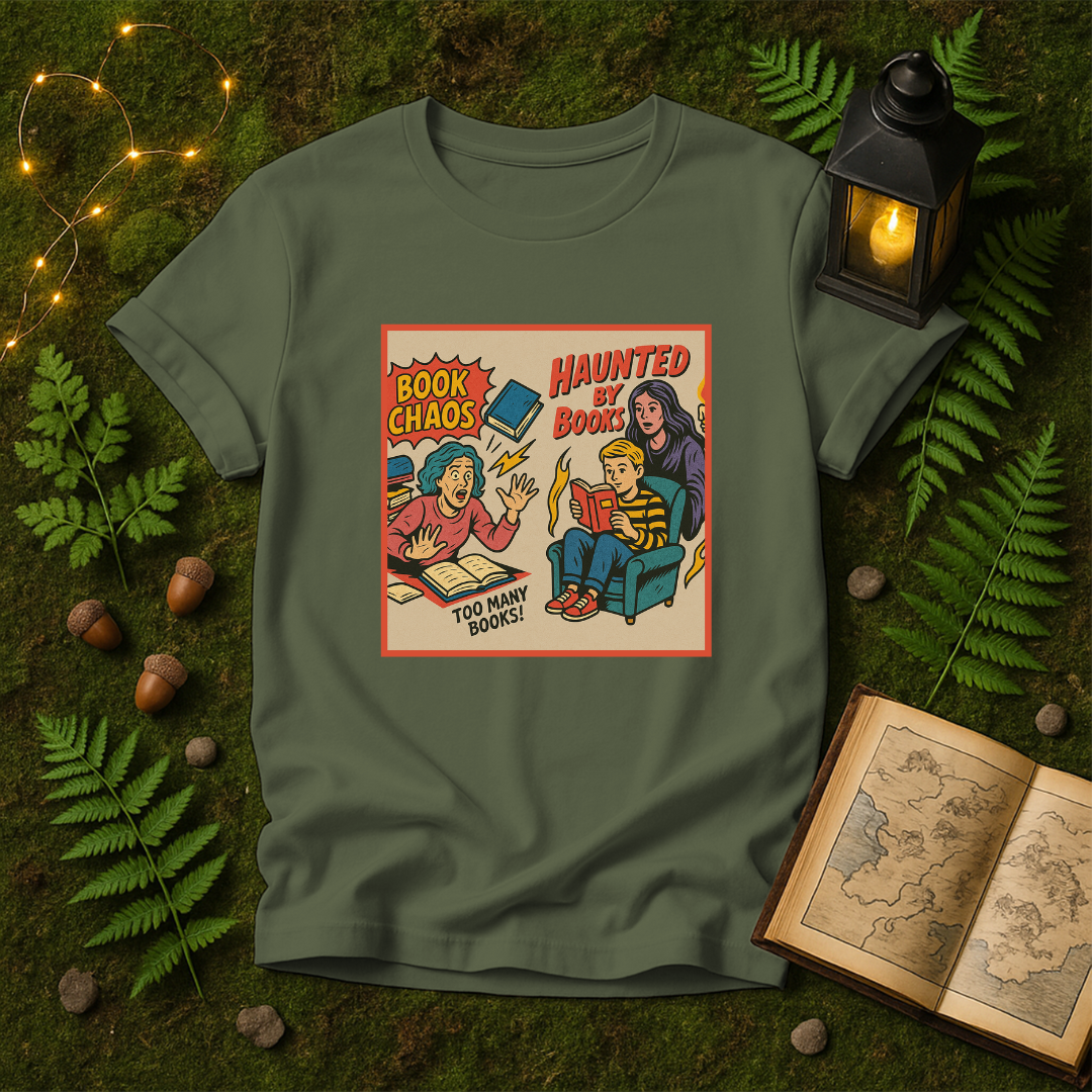 DESIGN 288 - HAUNTED BY BOOKS