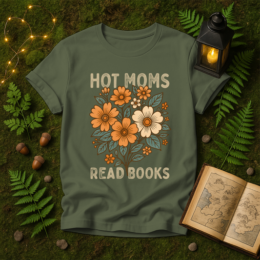 595 - HOT MOMS READ BOOKS