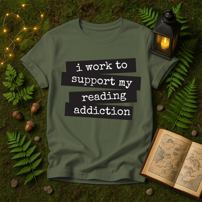 DESIGN 330 - I WORK TO SUPPORT MY READING ADDICTION