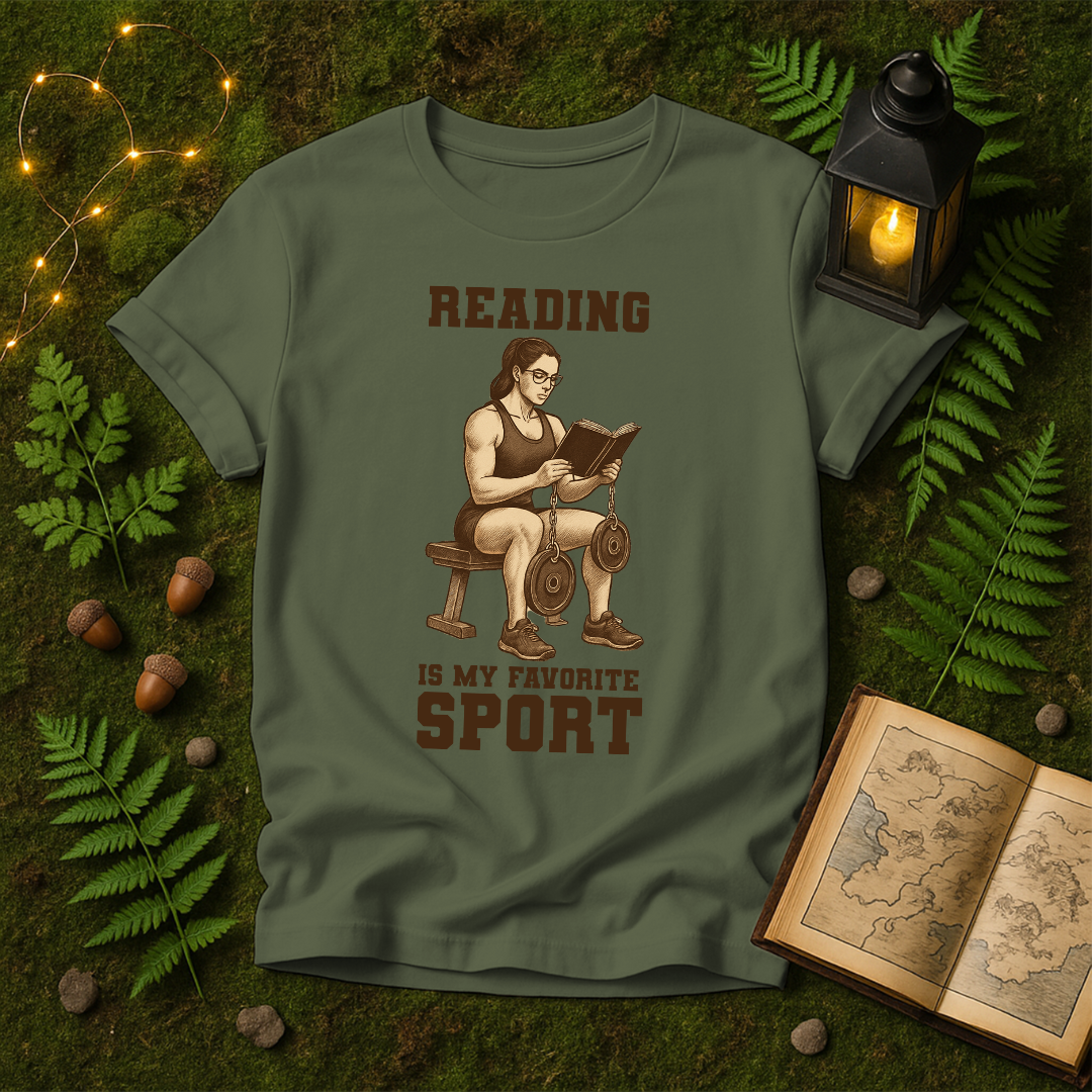 DESIGN 392 - READING IS MY FAVORITE SPORT