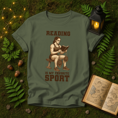 DESIGN 392 - READING IS MY FAVORITE SPORT