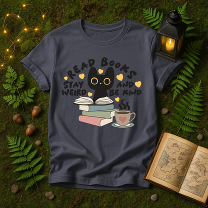 1052 - READ BOOKS STAY WEIRD BE KIND