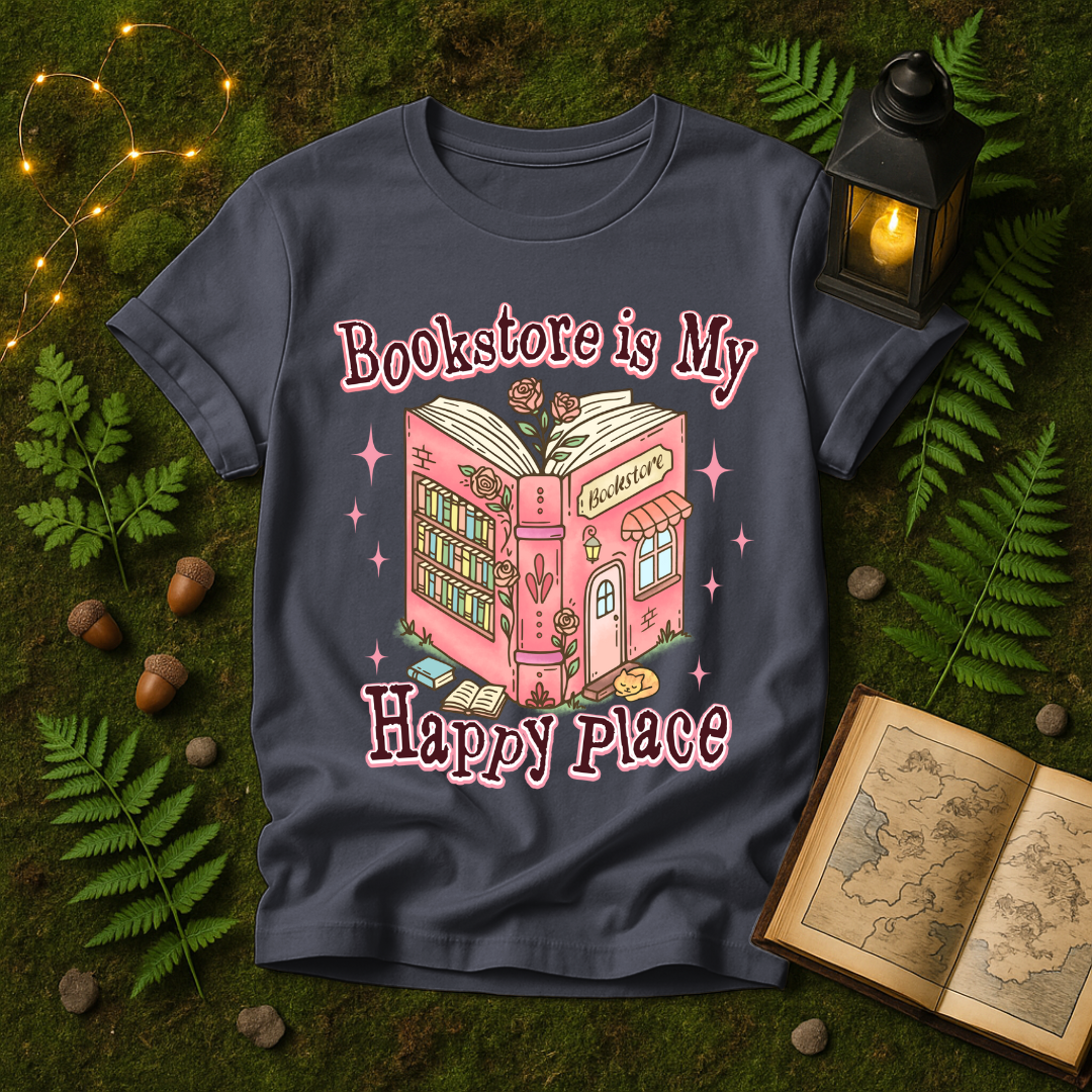 890 - BOOKSTORE IS MY HAPPY PLACE