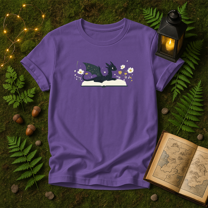 966 - LAYING BOOK DRAGON