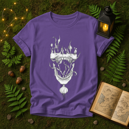 1120 - FLORAL DRACULA SKULL