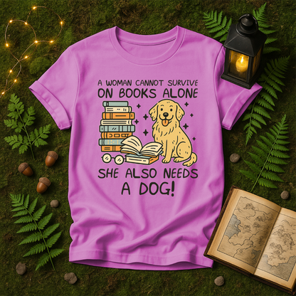 DESIGN 478 -  A WOMAN NEEDS A DOG