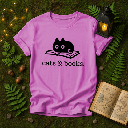 DESIGN 368 - CATS & BOOKS