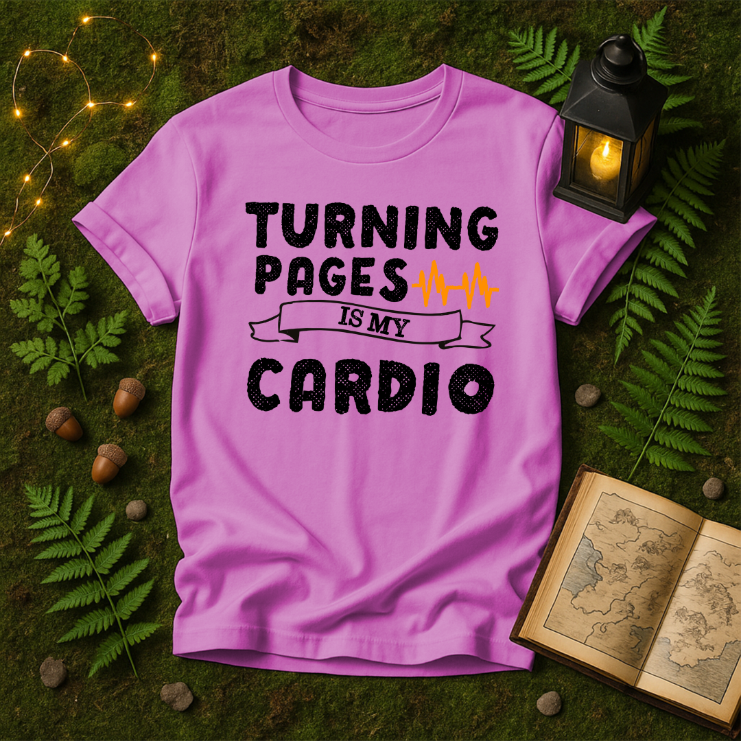 DESIGN 43 - TURNING PAGES IS MY CARDIO