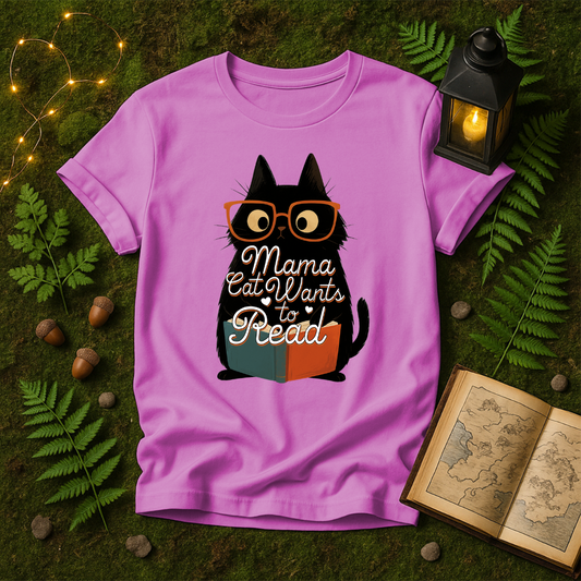 824 - MAMA CAT WANTS TO READ