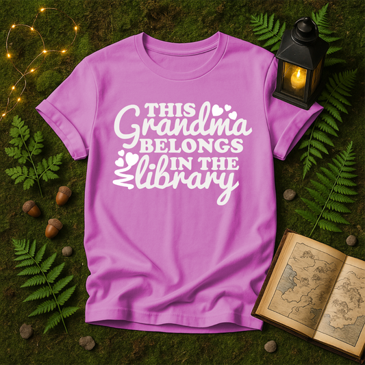 796 - THIS GRANDMA BELONGS IN THE LIBRARY