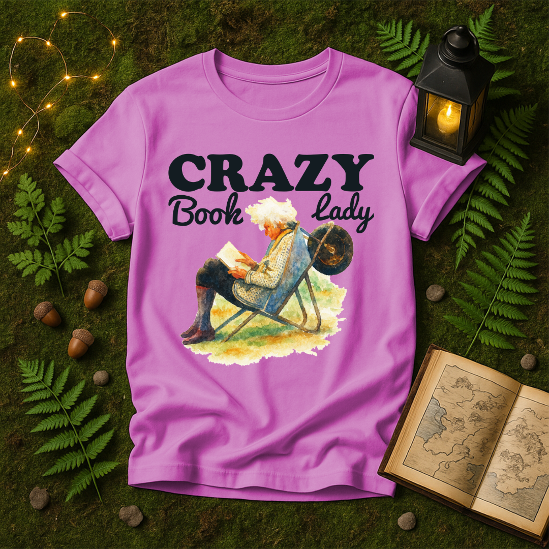 1055 - CRAZY BOOK LADY