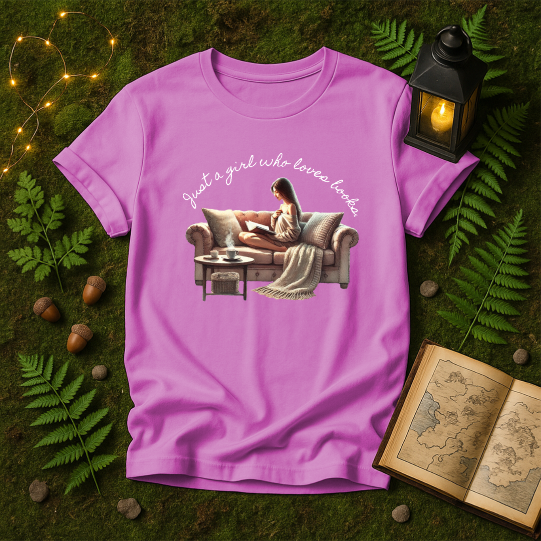 DESIGN 47 - JUST A GIRL WHO LOVES BOOKS