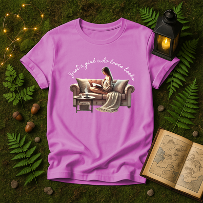 DESIGN 47 - JUST A GIRL WHO LOVES BOOKS