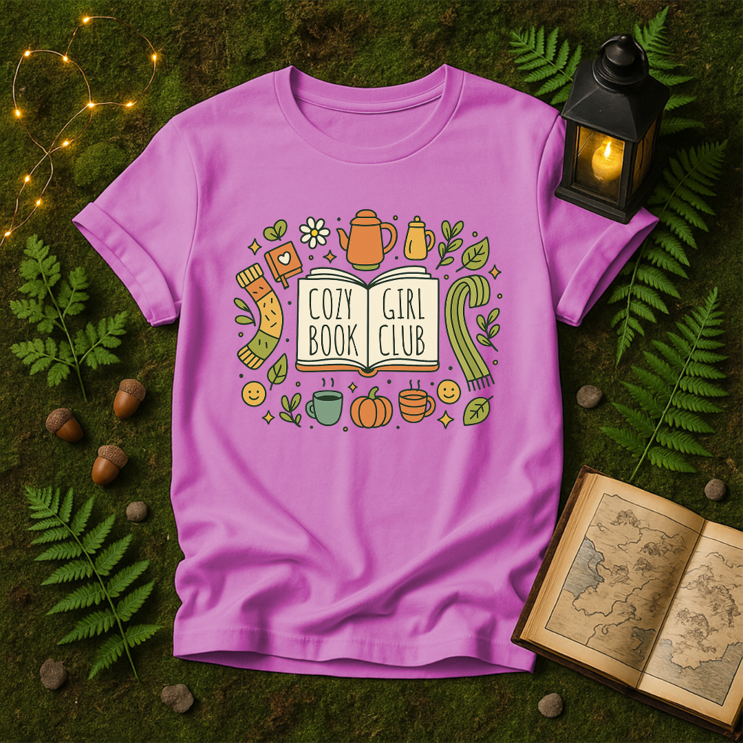 DESIGN 496 -  COZY GIRL BOOK CLUB