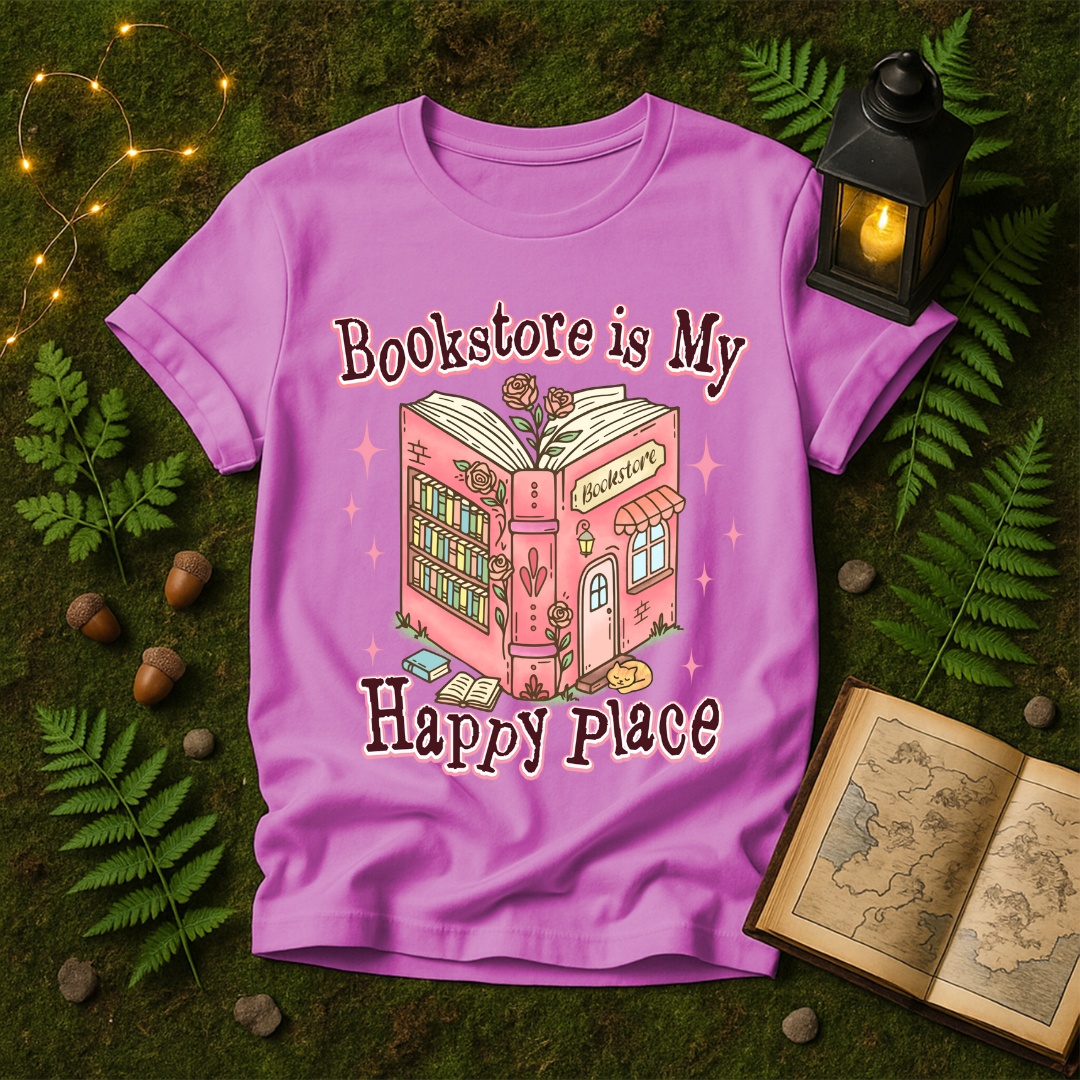 890 - BOOKSTORE IS MY HAPPY PLACE