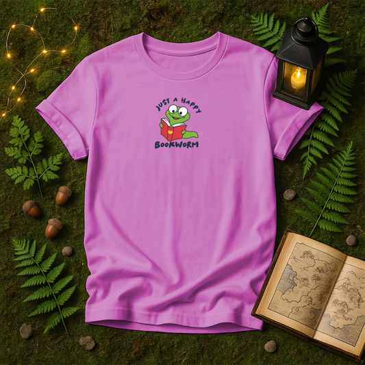 1027 - JUST A HAPPY BOOKWORM