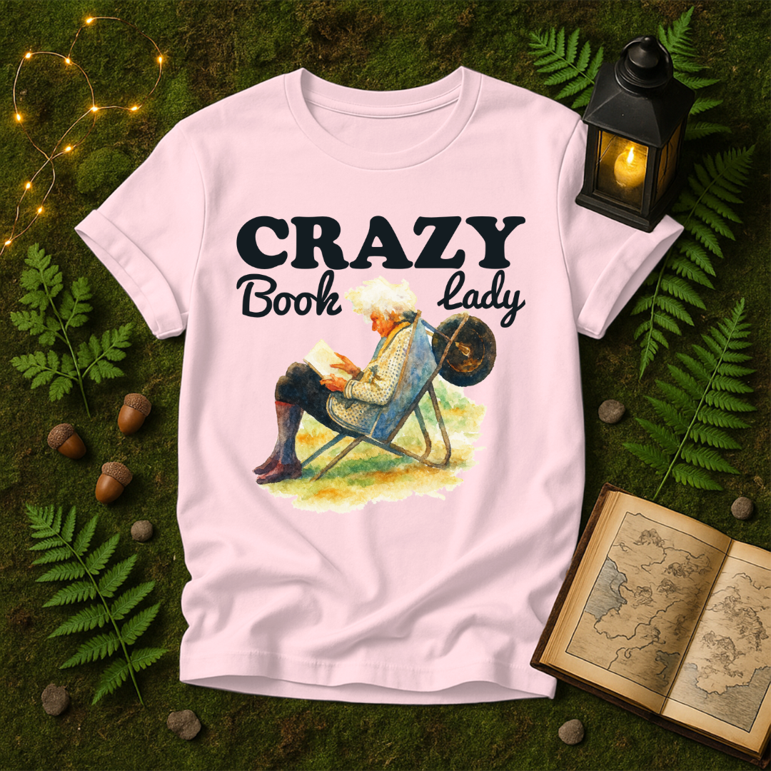 1055 - CRAZY BOOK LADY