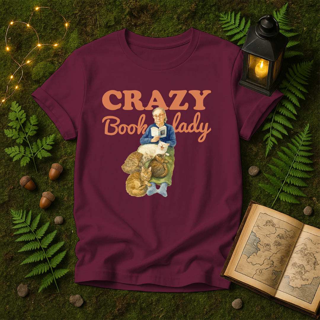 1087 - CRAZY BOOK LADY