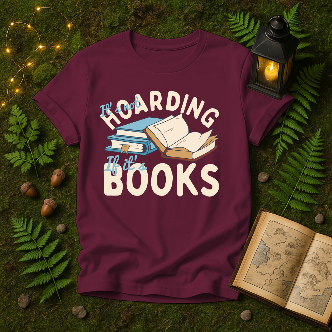 831 - ITS NOT HOARDING IF ITS BOOKS