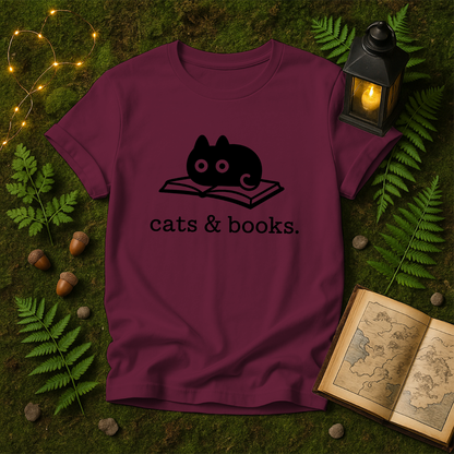 DESIGN 368 - CATS & BOOKS