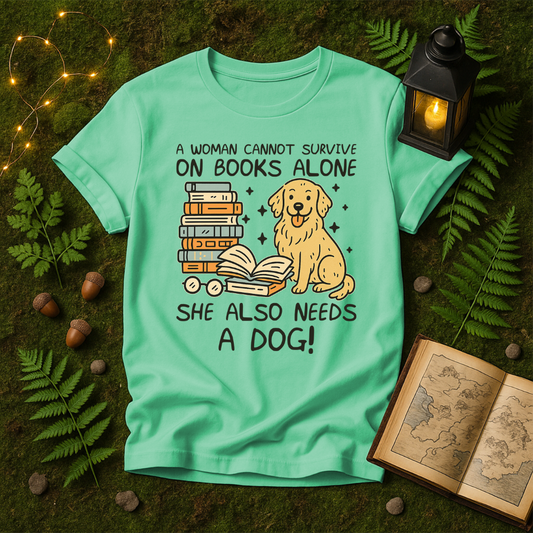 DESIGN 478 -  A WOMAN NEEDS A DOG