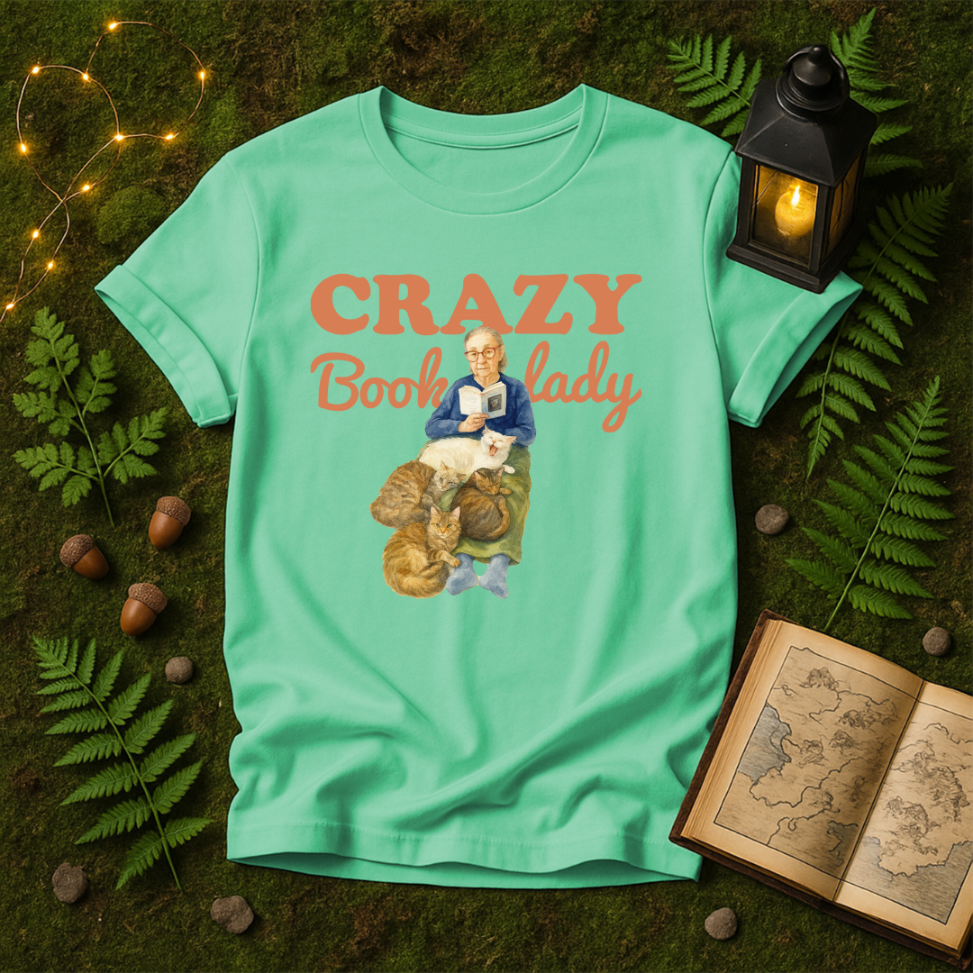 1087 - CRAZY BOOK LADY