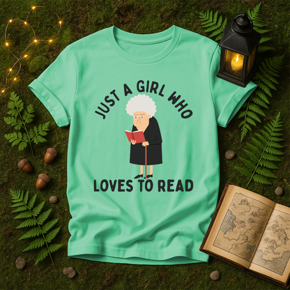 1089 - JUST A GIRL WHO LOVES TO READ