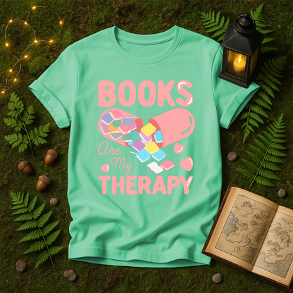 661 - BOOKS ARE MY THERAPY