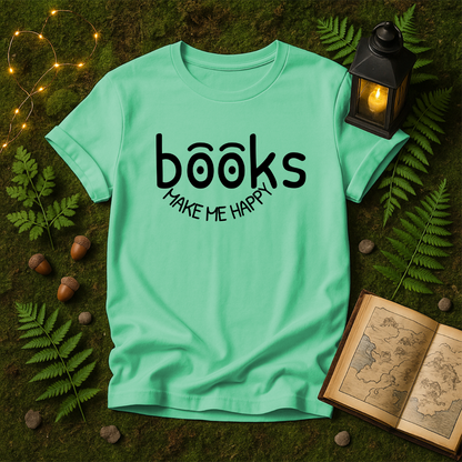 DESIGN 538 - BOOKS MAKE ME HAPPY