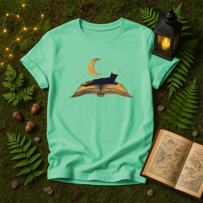 DESIGN 144 - CAT SLEEPING ON A BOOK VINTAGE